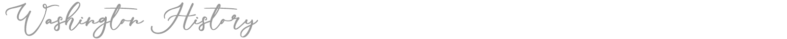 Washington History font preview